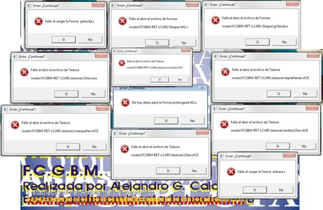 Errores en Ruta RETIRO LA CARLOTA.jpg (198.92 KiB) Visto 94779 veces Errores en Ruta RETIRO LA CARLOTA.jpg